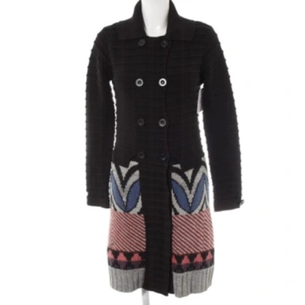 Desigual long sweater jacket